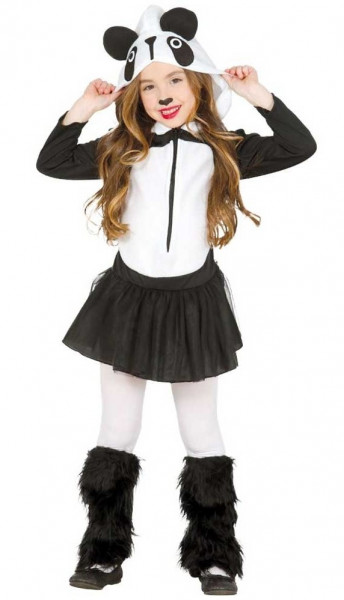 Little Miss Panda Mädchenkostüm