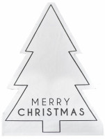 Vorschau: 16 Eco Christmas Tree Servietten