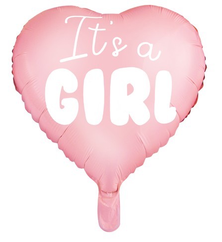 Baby Prinzessin Herzballon 45cm