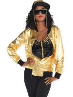 Vorschau: Hip Hop Rapper Jacke gold unisex