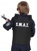 Vorschau: Schwarze SWAT Kinderweste
