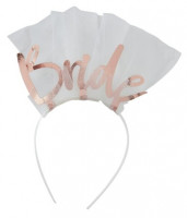 Rosy Bride Schleier Haarreif