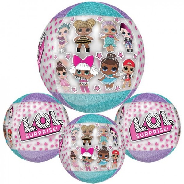 LOL Surprise Orbz Folienballon 41cm