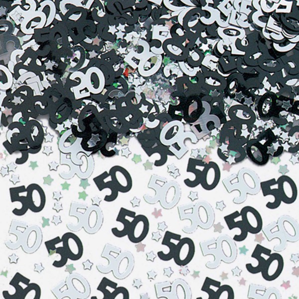 Hallo 50 Geburtstag Streudeko 14g