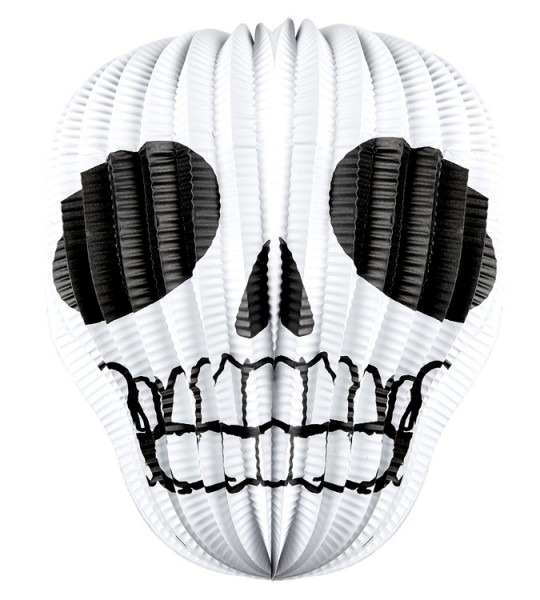 Halloween Laterne Totenkopf 25cm
