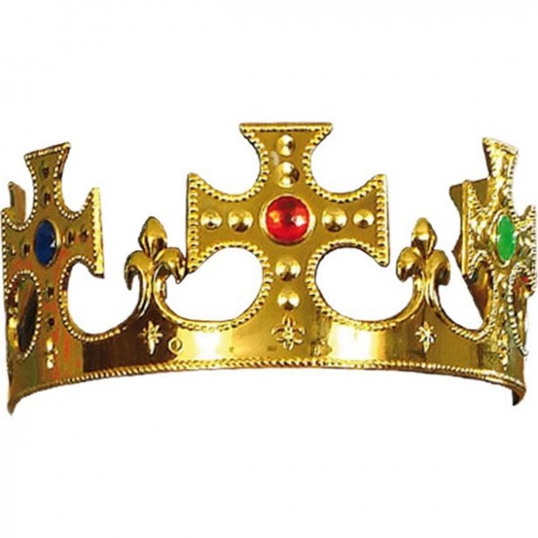 Königskrone mit Edelsteinen