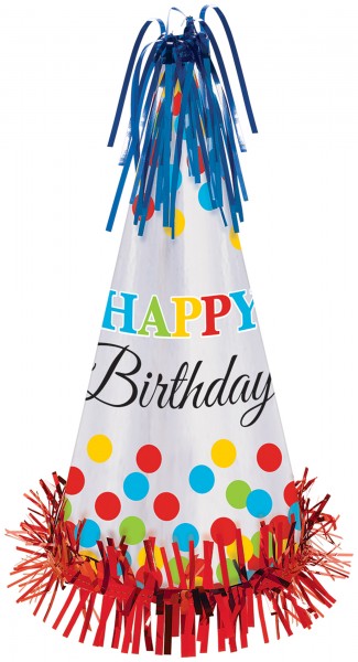 Rainbow Birthday Parthüte 33cm