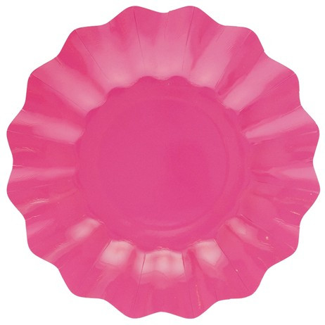 8 Fuchsia Passion Pappteller 21cm
