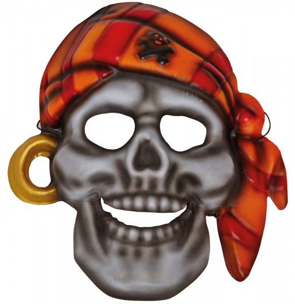 Totenkopf Pirat Weichschaummaske Für Kinder