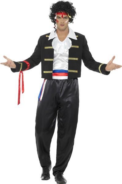 80er Jahre Popstar Herrenkostüm