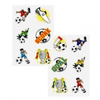 1 Kicker Bande abwaschbare Fussball Tattoos