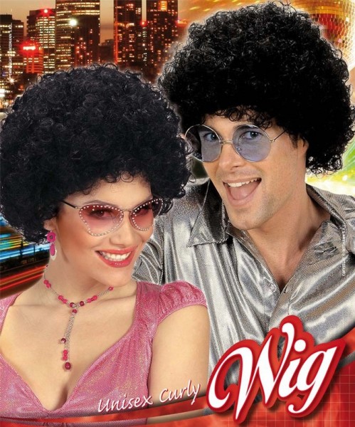 Disco Unisex Afro Perücke