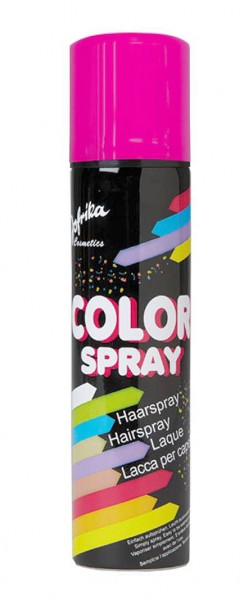 Farbiges Haarspray Pink 100ml