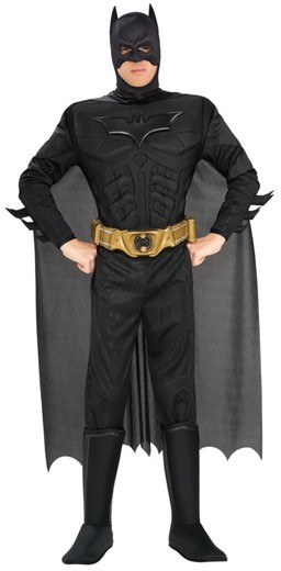 Batman Superhelden Herren Kostüm