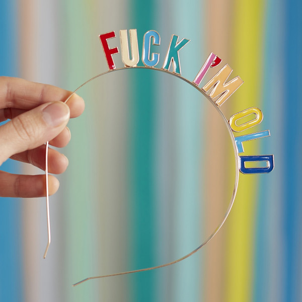 Bunter F... I`m old Haarreif