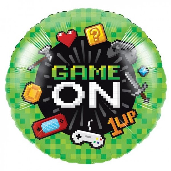 Level Up Birthday Folienballon 46cm