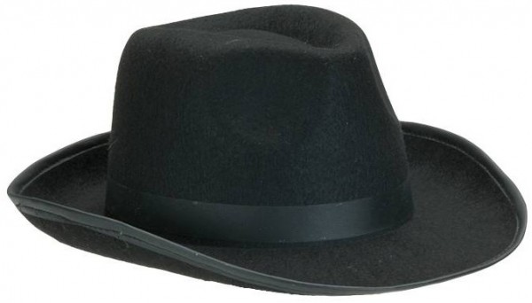 Schwarzer Gangster Al Capone Hut