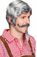 Vorschau: Grauhaar Perücke Alexander