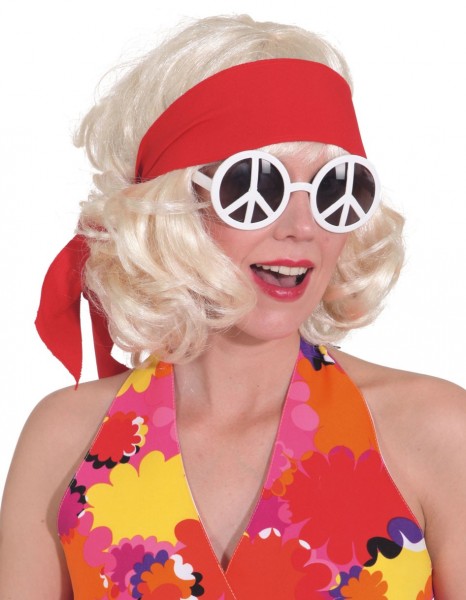 Rotes Bandina Hippie Stirnband