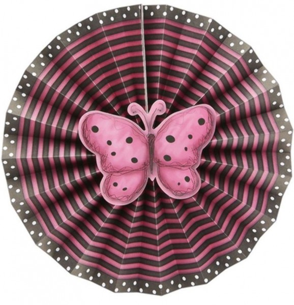 3 Santoro Gorjuss Ladybird Papierrosetten 4
