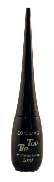 Schwarze Aqua Liquid Pinselflasche Dünn