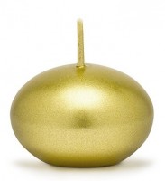 50 Schwimmkerzen Vienna gold