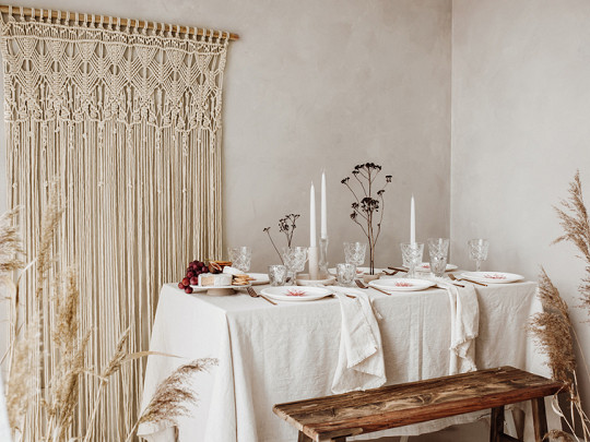 Makramee Boho Hänger 94,5cm x 1,71m 7