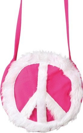 Umhängetasche Peace Pink