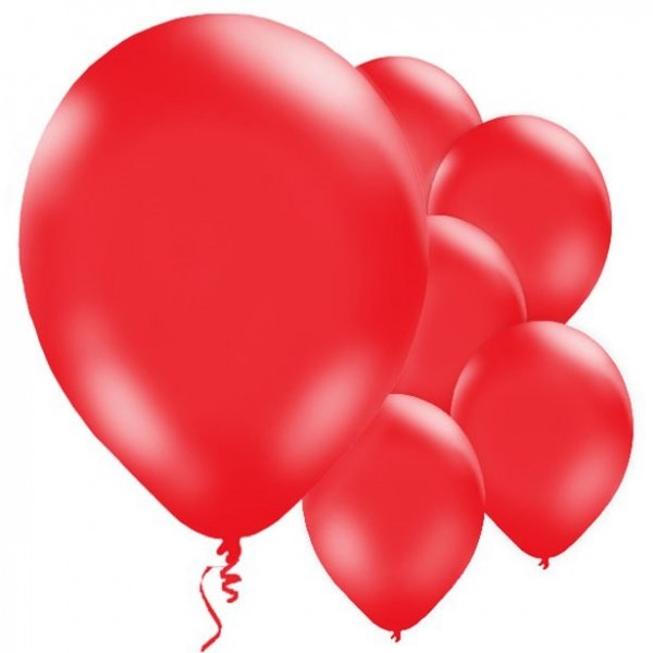 10 Rote Luftballons Passion 28cm