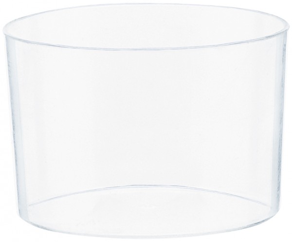 40 Transprarente mini Becher 73ml