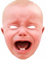 Weinendes Baby XXL Maske