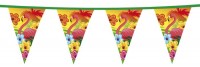 Bunte Hawaii Fahnengirlande
