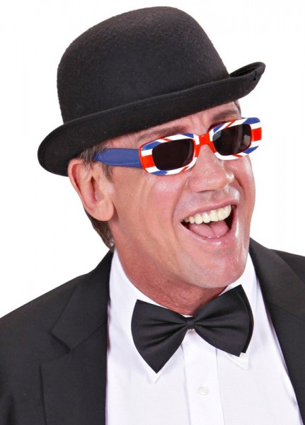 Schwarzer Filzhut Melone 3