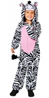 Zebra Overall Kinderkostüm