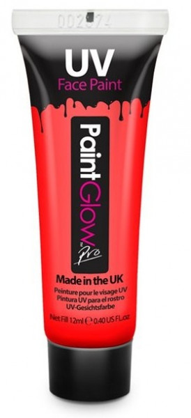 Paint Glow UV- Make Up neonrot 10ml