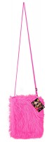 Pink Plüsch Handtasche
