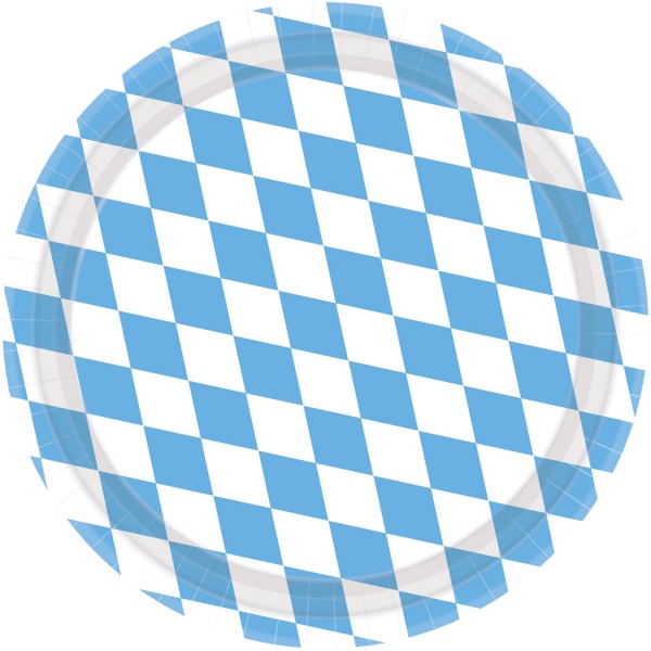 8 O zapft is Pappteller 23cm