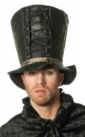 Riesen Steampunk-Zylinder Mit Schnürungen