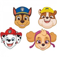 8 Paw Patrol Action Masken