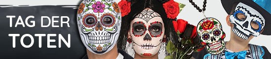 Tag der Toten Kostüme & Zubehör