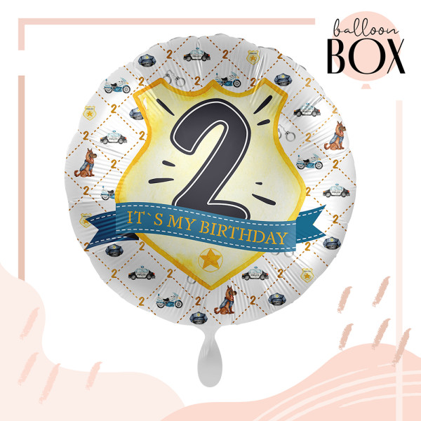 Balloha Geschenkbox DIY Police Academy Zwei XL