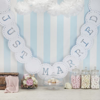 Vorschau: Just Married Vintage Girlande 3,5m