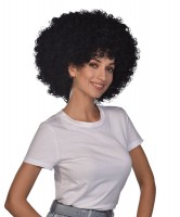 Schwarze Afro Perücke Funky Dancer