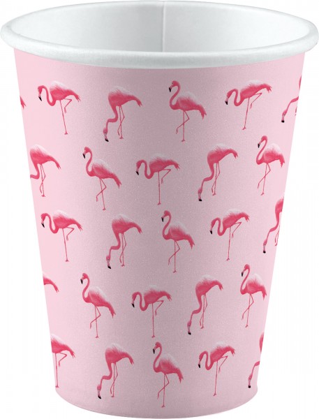 8 Flamingo Paradise Becher 250ml