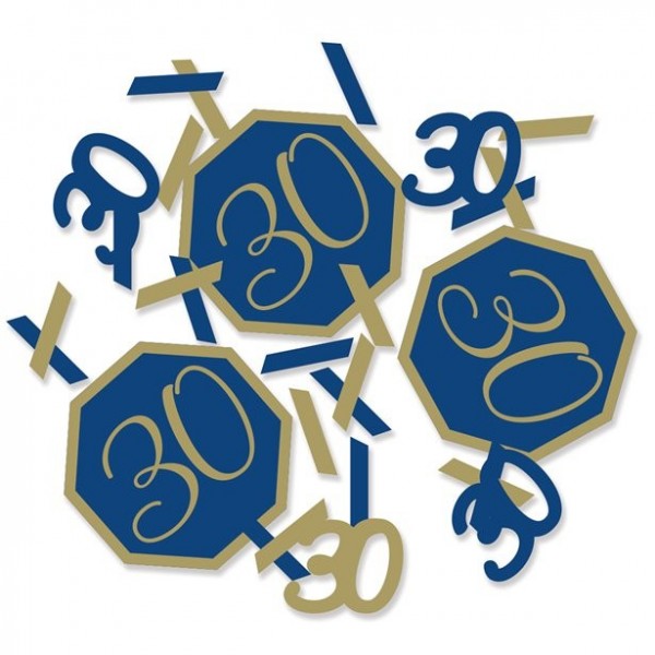 Luxurious 30th Birthday Konfetti 14g
