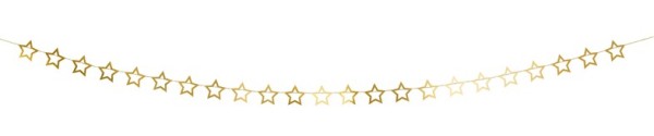 Goldene Sternen Girlande Twinkle 3m 3