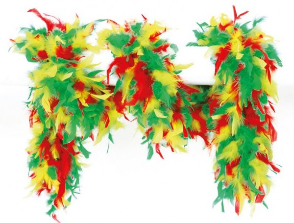 Bunte Papagei Federboa 180cm
