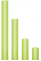 Vorschau: Tüll Stoff Luna hellgrün 9m x 15cm