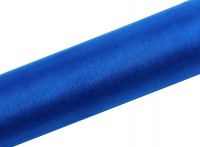 Organza Stoff Julie royalblau 9m x 16cm