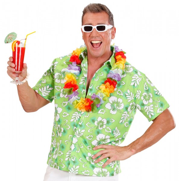 Hawaiiansk blommig skjorta Helge 3